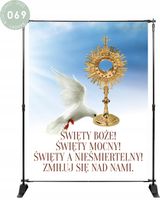 BANER NA BOŻE CIAŁO dekoracja OŁTARZA 200x150cm