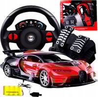SAMOCHÓD RC ZDALNIE STEROWANY AUTO KIEROWNI PEDAŁY
