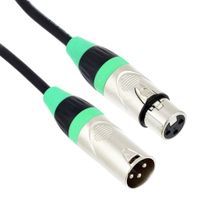 Kabel Mikrofonowy XLR pro snake TPM 5m Zielony Ring