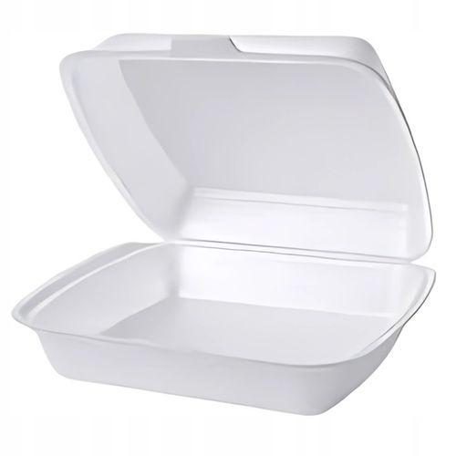 Styropianowy Pojemnik Obiadowy Niedzielony Opakowanie Jednorazowe Na Wynos na Arena.pl
