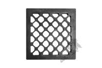 KRATKA WENTYLACYJNA NR 09 KWADRATOWA DUŻA Z KOŁNIERZEM ŻELIWNA KOMINKOWA ZEWNĘTRZNA WEWNĘTRZNA SIATKA KRATA RUSZT