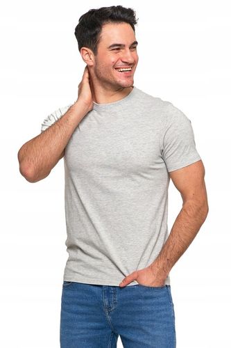 KOSZULKA MĘSKA KRÓTKI RĘKAW BAWEŁNIANA T-SHIRT ZESTAW 3-PAK MORAJ na Arena.pl