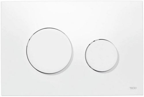 Przycisk spłukujący do WC Tece Loop biały połysk 9240920 na Arena.pl