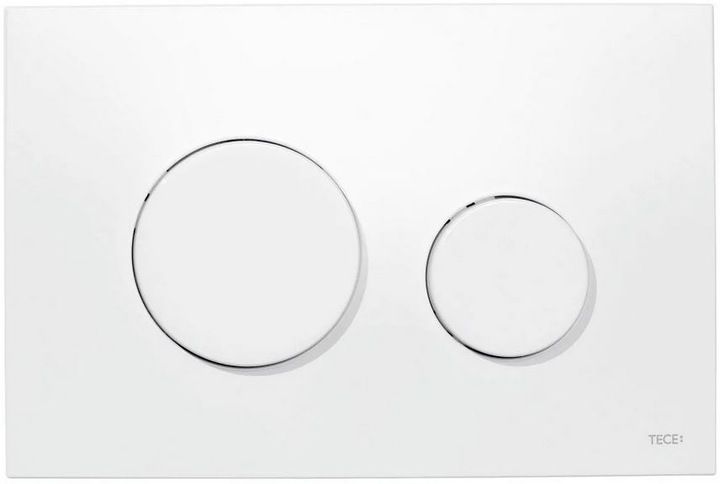 Przycisk spłukujący do WC Tece Loop biały połysk 9240920 zdjęcie 6