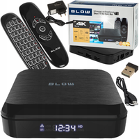 SMART BOX TV ANDROID BLUETOOTH 4K WIFI ODTWARZACZ HDMI USB PILOT PRZYSTAWKA