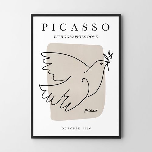 Plakat pablo picasso gołąb 61x91 cm na Arena.pl