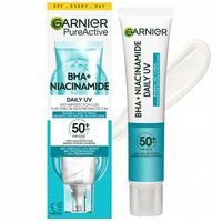Fluid do twarzy SPF50 Garnier Bha Niacinamide Daily UV 40ml