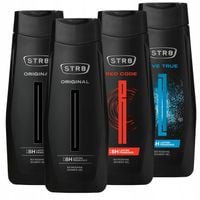 STR8 ŻEL POD PRYSZNIC DLA MĘŻCZYZN MIX 4 X 400ML