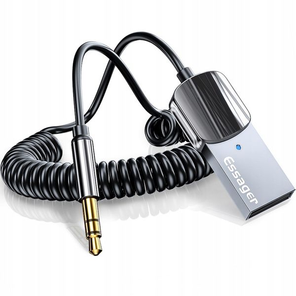 Adapter Audio Transmiter Bluetooth AUX Odbiornik zdjęcie 1