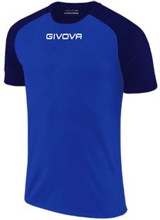 Koszulka Givova Capo MC niebiesko-granatowa MAC03 0204 2XL