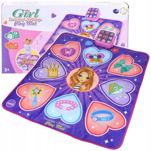 Mata do Tańczenia Muzyczna Gra Zręcznościowa Keyboard Taniec Muzyka na Arena.pl