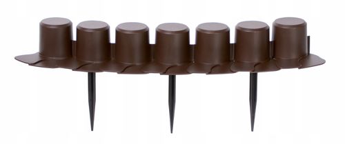 Palisada ogrodowa z kołnierzem IPAL7 | Brązowy na Arena.pl