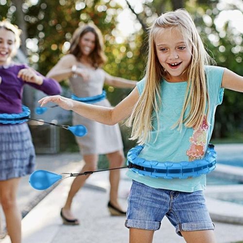 HULA HOP Z OBCIĄŻENIEM ODCHUDZAJĄCE OBCIĄZNIKIEM I WYPUSTKAMI SMART HULAHOP na Arena.pl