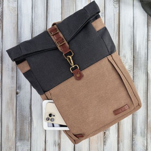 pojemny czarny plecak męski vege paolo peruzzi e-06-mc na Arena.pl