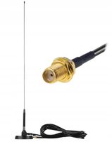 Antena samochodowa Dual Band VHF UHF Oryginalna Nagoya UT-72 50cm sma-f