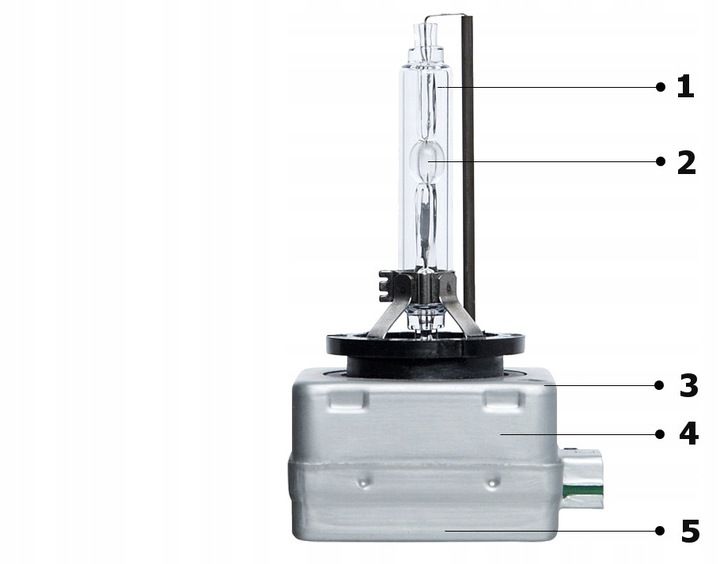 ŻARNIK SENSO D3S 4300K XENON HOMOLOGACJA E4 BASIC CIEPŁA BIEL zdjęcie 4