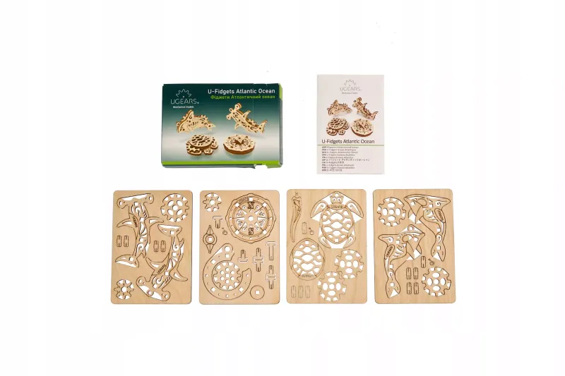 Puzzle 3D Fidgety Ocean Atlantycki zdjęcie 11
