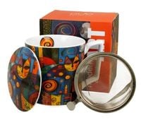 kubek 450ml. z zaparzaczem  MODERN CAT