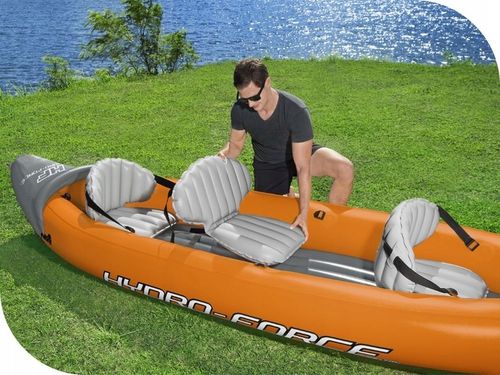 Kajak 3 osobowy Rapid Bestway 65132 Pompka Wiosła Torba NOWY MODEL 2024 na Arena.pl