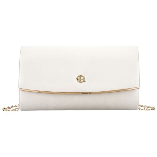 kopertówka damska wykonana z tkaniny syntetycznej w białym kolorze na Arena.pl