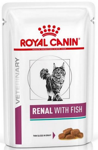 Royal Canin Veterinary Diet Feline Renal Ryba saszetka 85g na Arena.pl