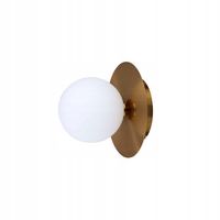 KINKIET LAMPA ŚCIENNA LIGHT PRESTIGE ROMA LP-1345/1W GD MIEDZIANY / BIAŁY