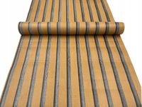 Tapeta ŚCIENNA 3D samoprzylepna okleina Lamel Lamele CIEMNY BRĄZ T0002