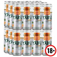 YABU Naturalny napój energetyczny ORANGE 250ml x24