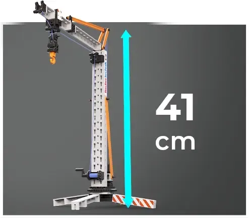 Klocki konstrukcyjne fischertechnik Dźwig; zabawka dla dzieci 7+ na Arena.pl