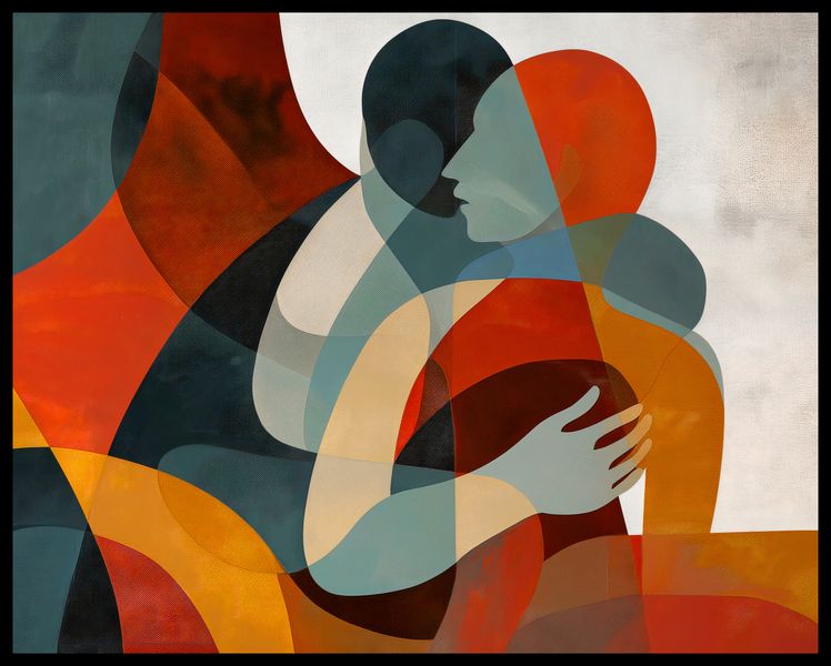 Plakat 76x60,5cm Objęcia zdjęcie 2