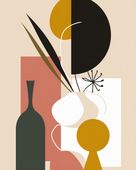 Plakat 40x50cm Abstrakcyjny Natura Morte