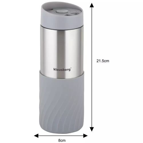 termiczny kubek 400ml click clack klausberg kb-7634 na Arena.pl