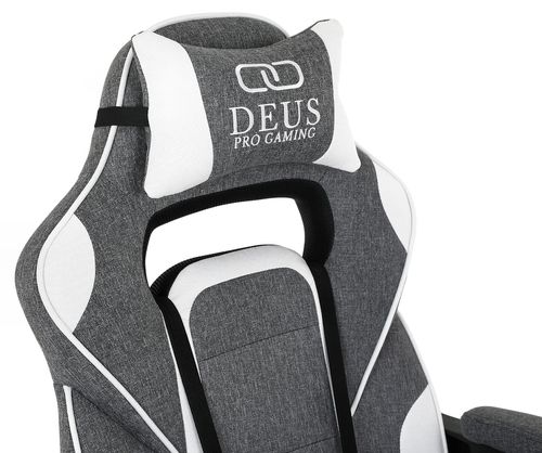 fotel gamingowy deus x-stream gray/white na Arena.pl