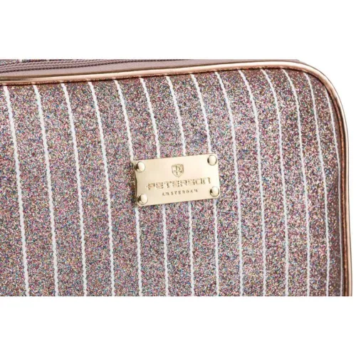 pojemna kosmetyczka damska na suwak - peterson na Arena.pl