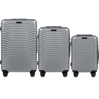 Zestaw 3 walizek Wings PC Sea Eagle SILVER