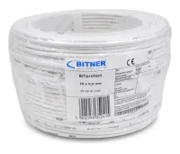 Kabel przewód YTDY 10x0,5 mm BiTprotect alarmowy domofonowy miedź drut 100m