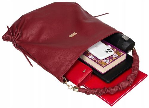 shopperka w typie worka ze skóry naturalnej - peterson na Arena.pl