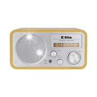 RADIO ELTRA MEWA KUCHENNE BUDOWALNE RETRO DREWNO SREBRNE BUK LW/FM