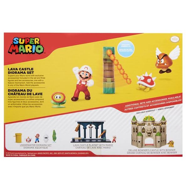 400154 Super Mario Lava Castle zestaw - Dostępność po 26/08 zdjęcie 3