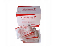 Kompresy gazowe jałowe ZARYS 10 cm x 10 cm 100 sztuk Kompresy gazowe jałowe ZARYS 10 cm x 10 cm 100 sztuk