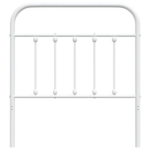 Metalowe wezgłowie, białe, 80 cm na Arena.pl