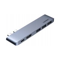 UGREEN adapter rozdzielacz hub 2x USB-C do 3x USB 3.0 HDMI do MacBooka Pro