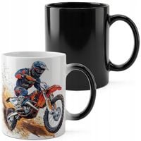 KUBEK MAGICZNY 330ML DRUK - MOTOR MOTOCYKL MOTOCROSS