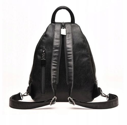 PLECAK DAMSKI PLECACZEK MIEJSKI DO SZKOŁY PRACY EKO SKÓRA VINTAGE TORBA 2W1 na Arena.pl