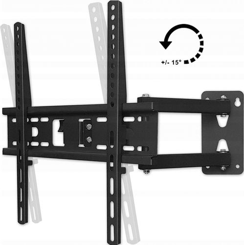 MOCNY UCHWYT ŚCIENNY TV DO TELEWIZORÓW 23-55 CALI na Arena.pl