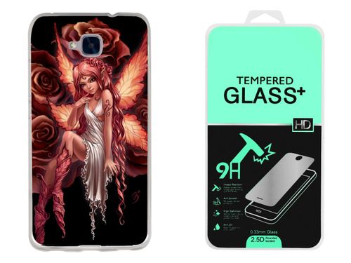 HUAWEI HONOR 7 LITE | Etui smartfon CASE + Szkło na Arena.pl