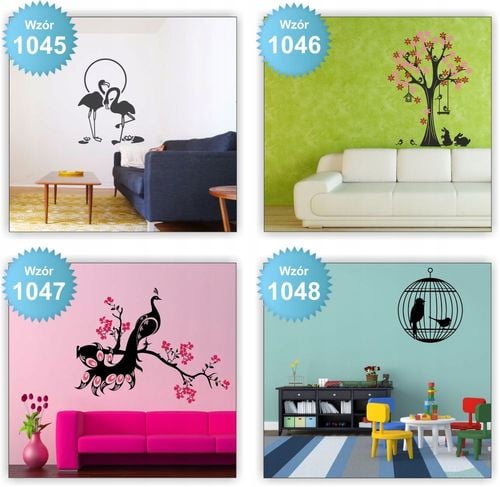 NAKLEJKI na ścianę ścienne DRZEWO drzewa 160cm na Arena.pl