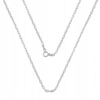 Srebrny Łańcuszek ANKIER 925 do Zawieszek Krzyżyków Medalików 40cm x 1,5mm