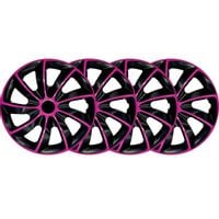 Kołpaki 14 NRM 4x QUAD PINK BLACK SPORT