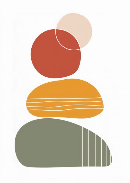 Plakat 67,5x95cm Formy w Równowadze zdjęcie 1